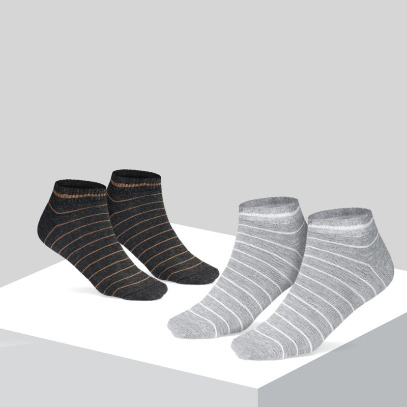 ZA Comfort Cotton Ankle Socks (pack of 2)