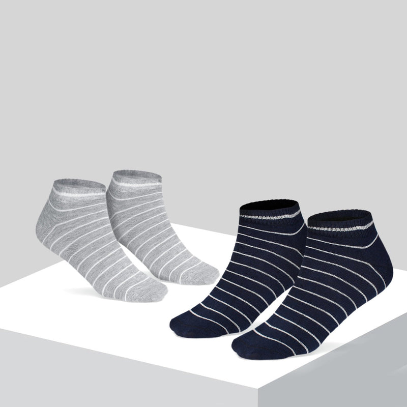 ZA Comfort Cotton Ankle Socks (pack of 2)